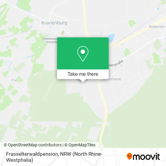 Карта Frasselterwaldpension