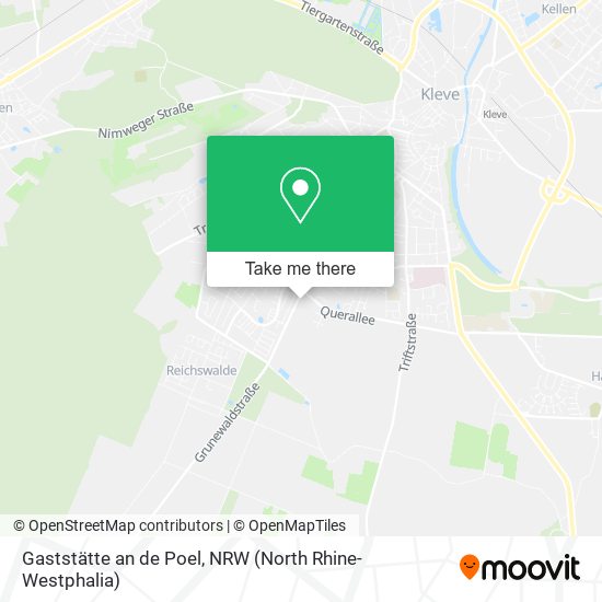 Gaststätte an de Poel map