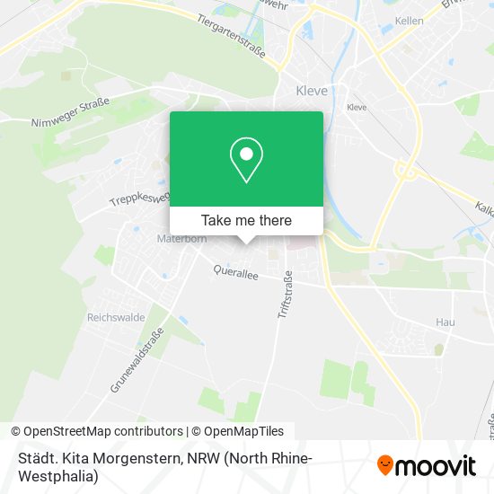 Städt. Kita Morgenstern map