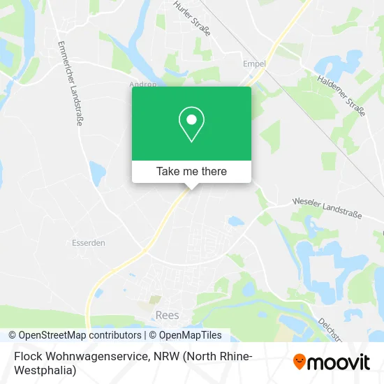 Карта Flock Wohnwagenservice