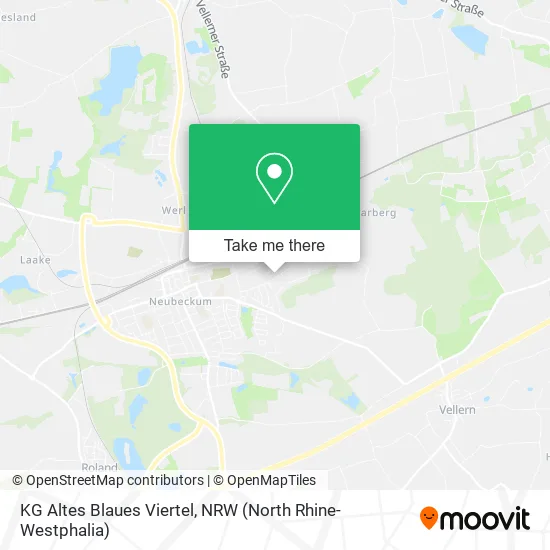 Карта KG Altes Blaues Viertel