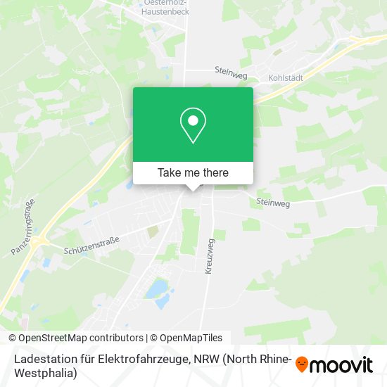 Ladestation für Elektrofahrzeuge map