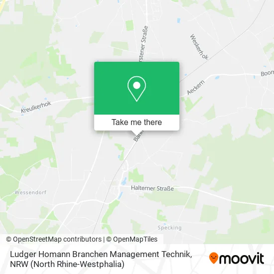 Карта Ludger Homann Branchen Management Technik