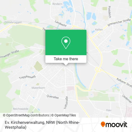 Карта Ev. Kirchenverwaltung