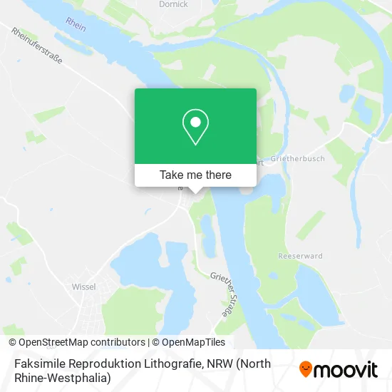 Faksimile Reproduktion Lithografie map