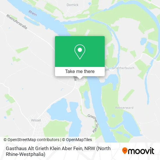 Карта Gasthaus Alt Grieth Klein Aber Fein