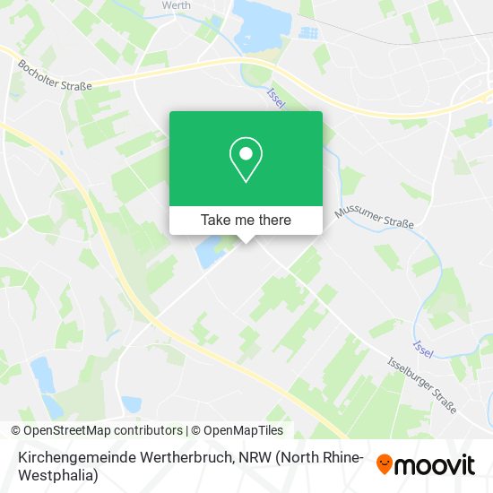 Kirchengemeinde Wertherbruch map
