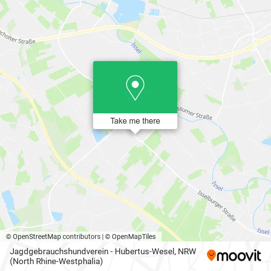 Карта Jagdgebrauchshundverein - Hubertus-Wesel