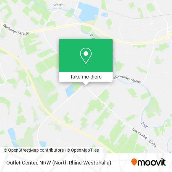 Outlet Center map