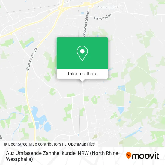Карта Auz Umfasende Zahnheilkunde