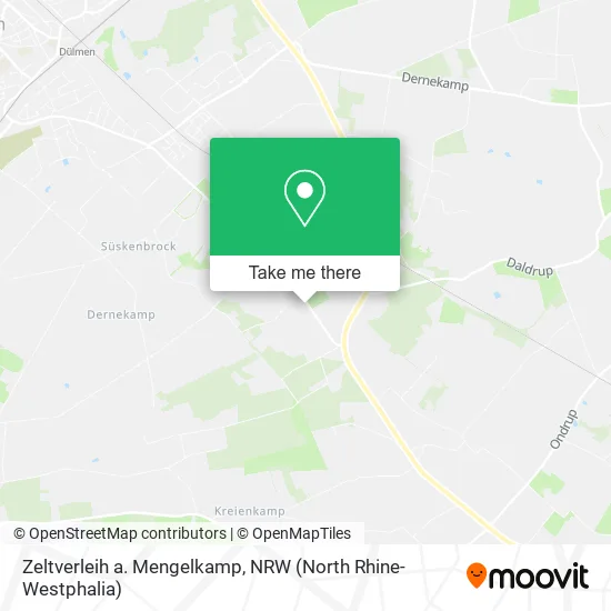 Карта Zeltverleih a. Mengelkamp