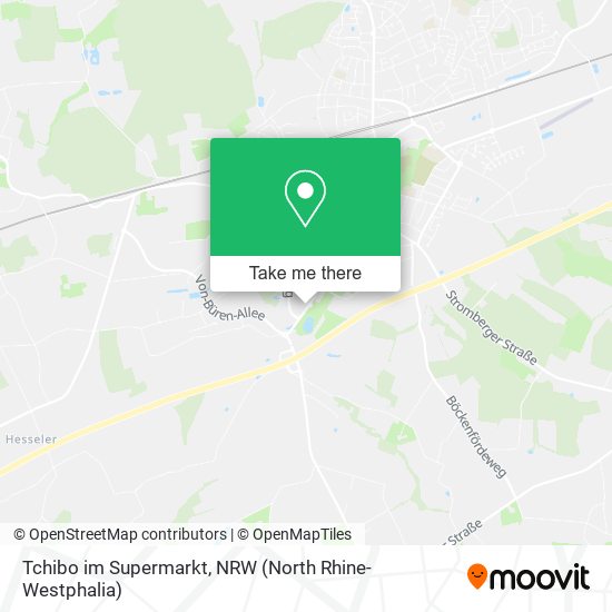 Tchibo im Supermarkt map