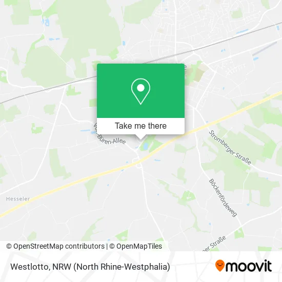 Westlotto map