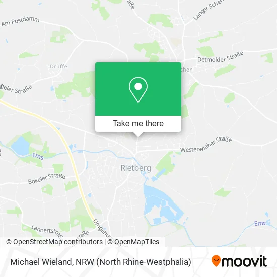 Карта Michael Wieland