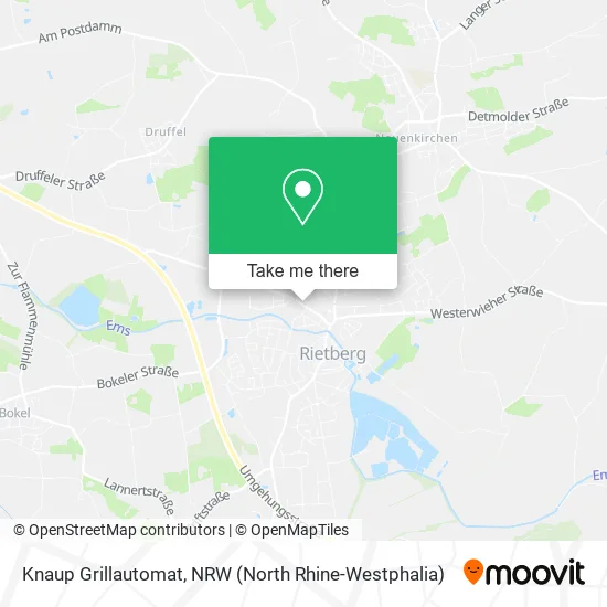 Карта Knaup Grillautomat