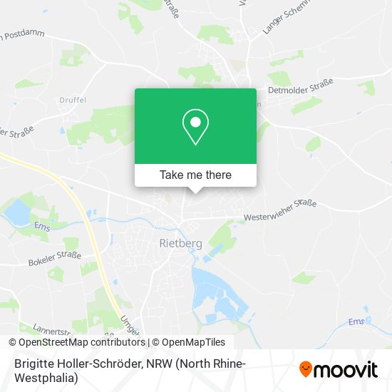 Brigitte Holler-Schröder map