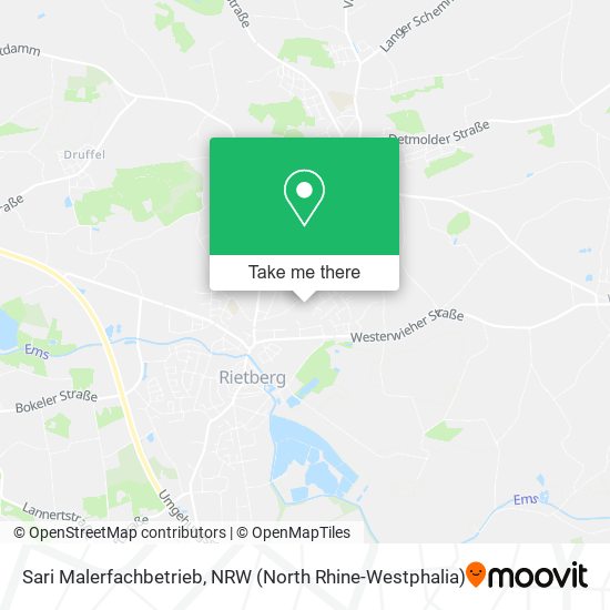 Sari Malerfachbetrieb map