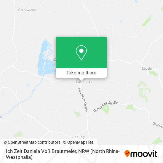 Карта Ich Zeit Daniela Voß Brautmeier