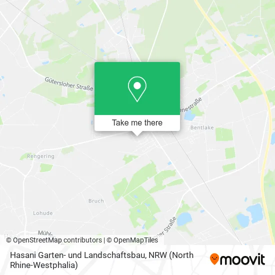 Карта Hasani Garten- und Landschaftsbau