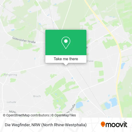 Die Wegfinder map