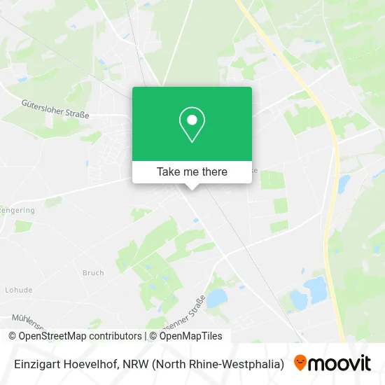 Einzigart Hoevelhof map