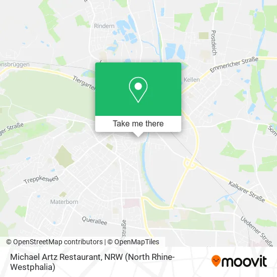 Michael Artz Restaurant map