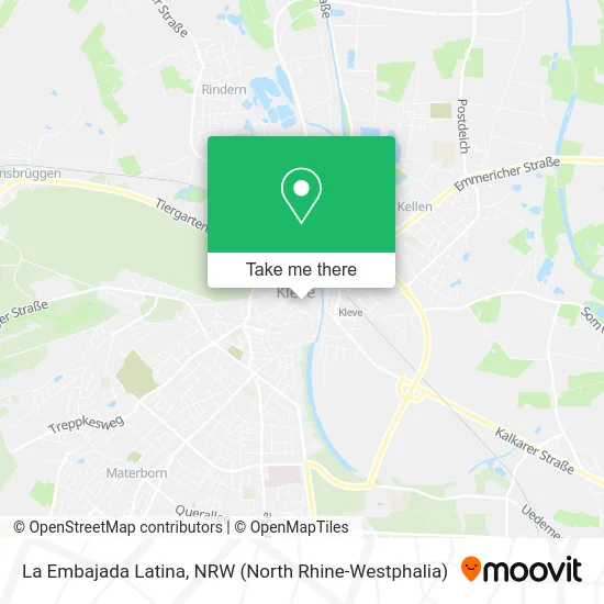 Карта La Embajada Latina