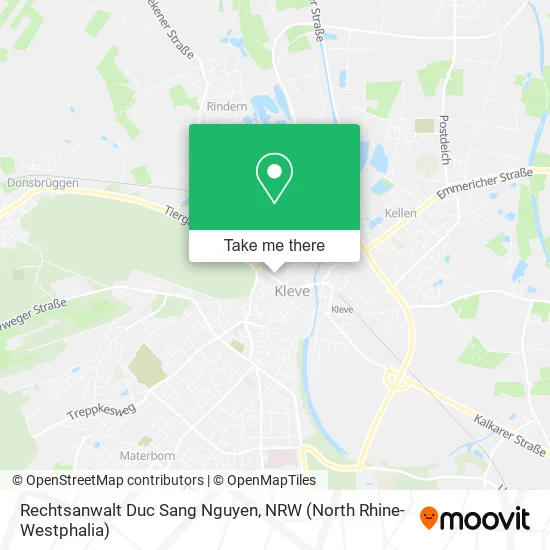 Карта Rechtsanwalt Duc Sang Nguyen