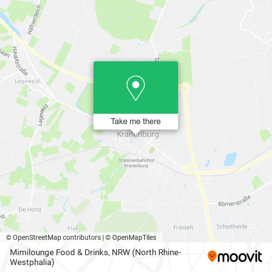 Mimilounge Food & Drinks map