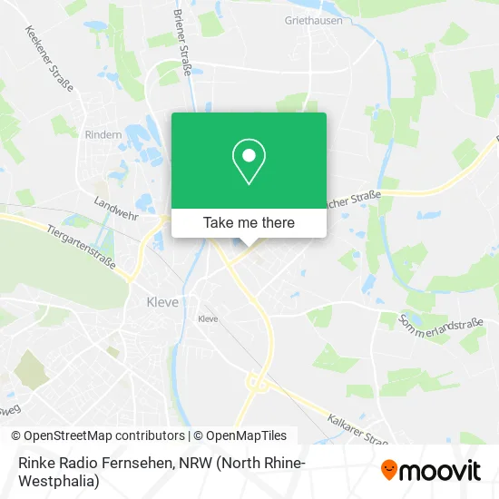 Rinke Radio Fernsehen map