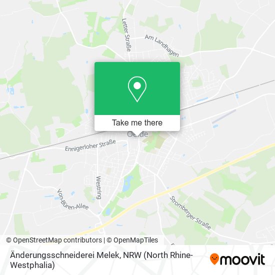 Änderungsschneiderei Melek map