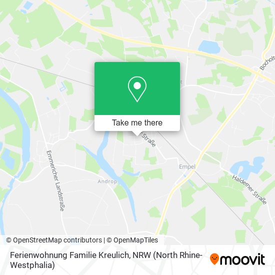 Ferienwohnung Familie Kreulich map