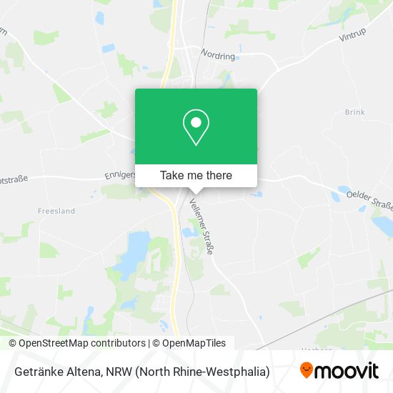 Getränke Altena map