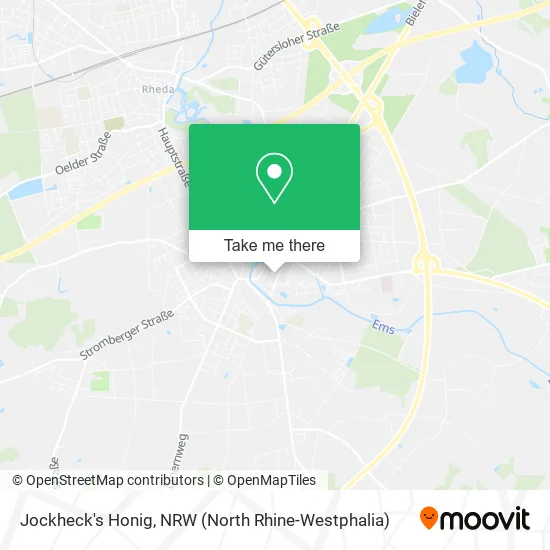 Карта Jockheck's Honig