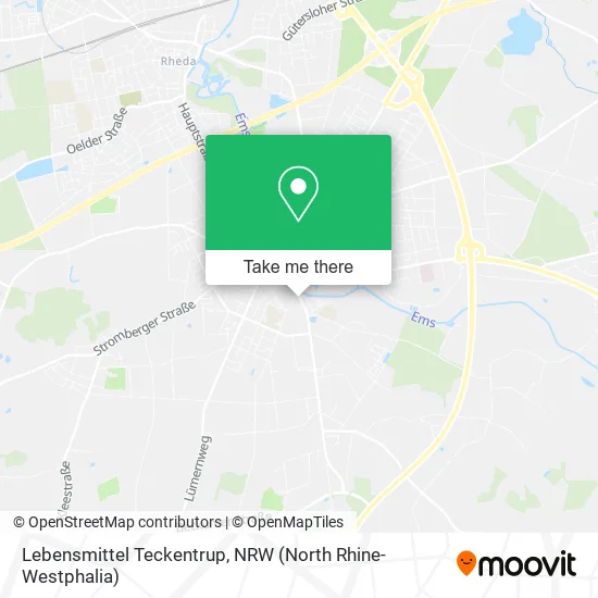 Lebensmittel Teckentrup map