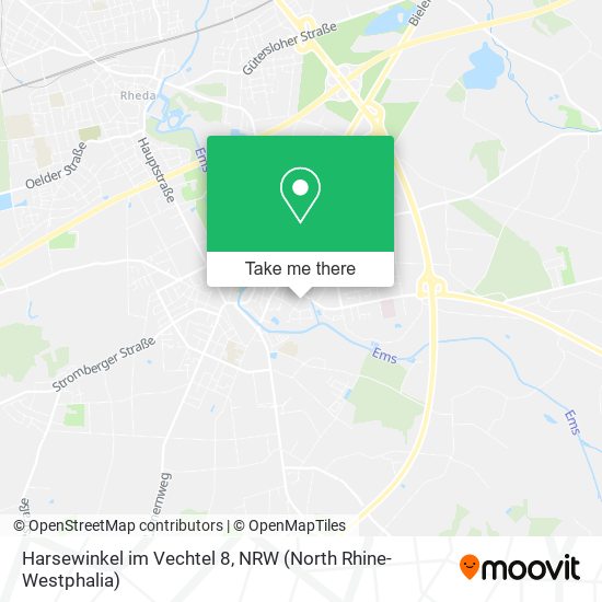 Карта Harsewinkel im Vechtel 8