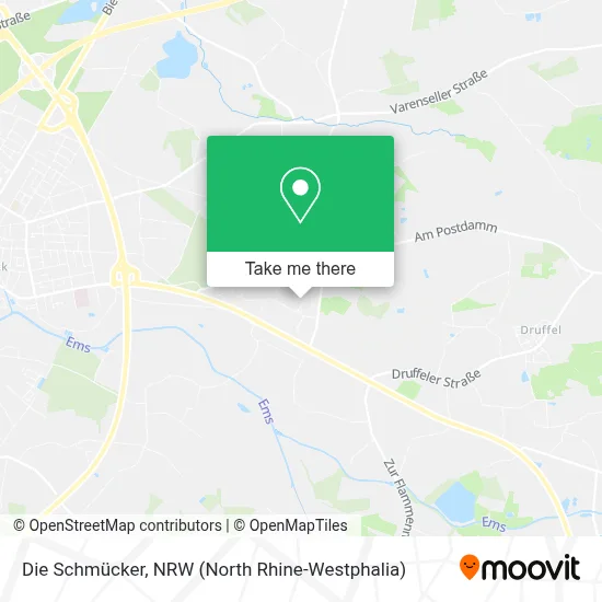 Die Schmücker map