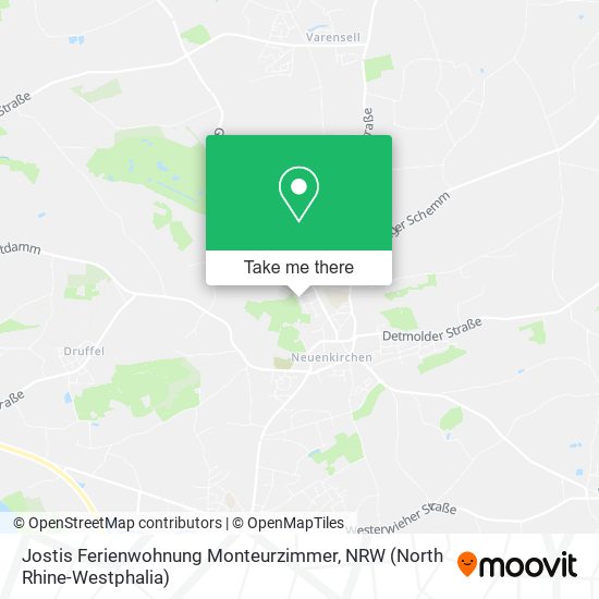 Jostis Ferienwohnung Monteurzimmer map