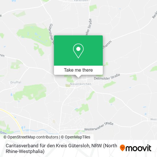 Caritasverband für den Kreis Gütersloh map
