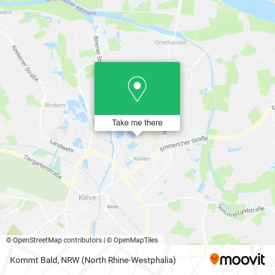 Карта Kommt Bald