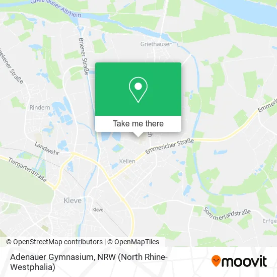 Adenauer Gymnasium map