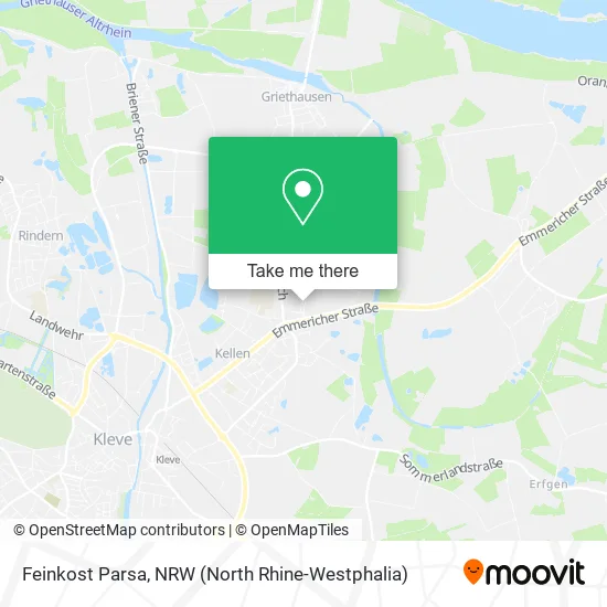 Карта Feinkost Parsa