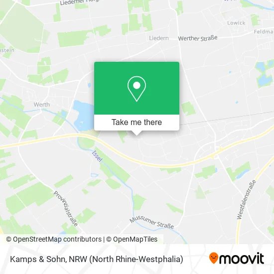 Kamps & Sohn map