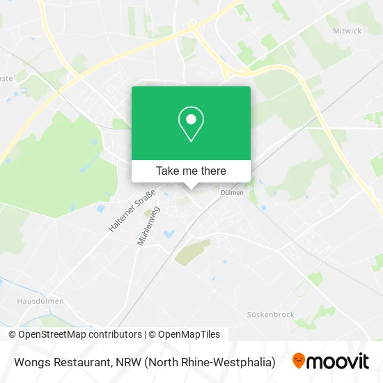 Wongs Restaurant map
