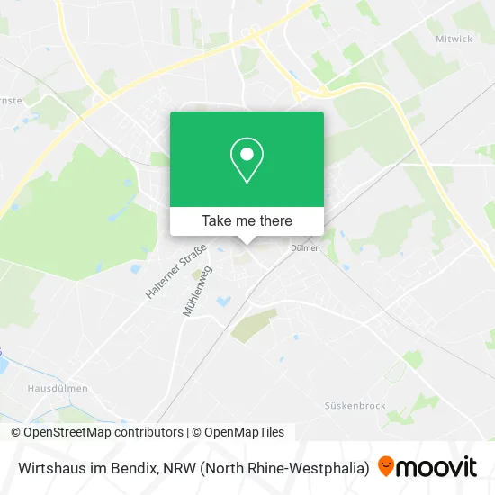 Карта Wirtshaus im Bendix