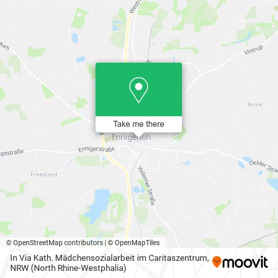 In Via Kath. Mädchensozialarbeit im Caritaszentrum map