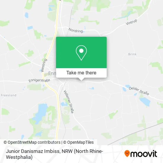 Карта Junior Danismaz Imbiss