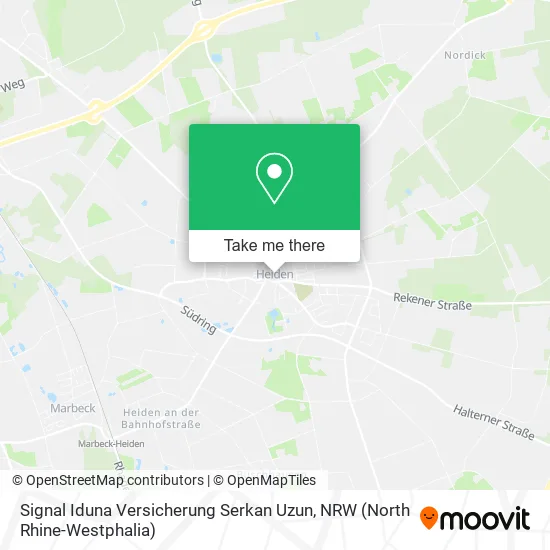 Карта Signal Iduna Versicherung Serkan Uzun