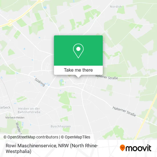 Карта Rowi Maschinenservice