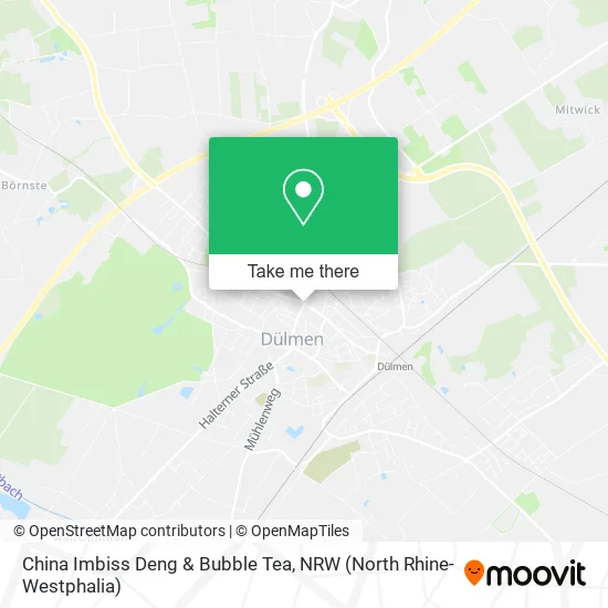 Карта China Imbiss Deng & Bubble Tea